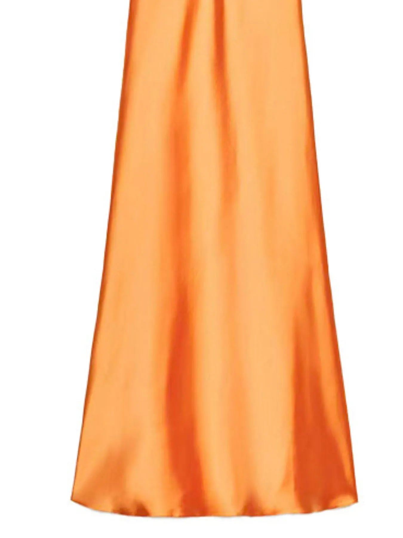 Satin V-Neck Cami Dress