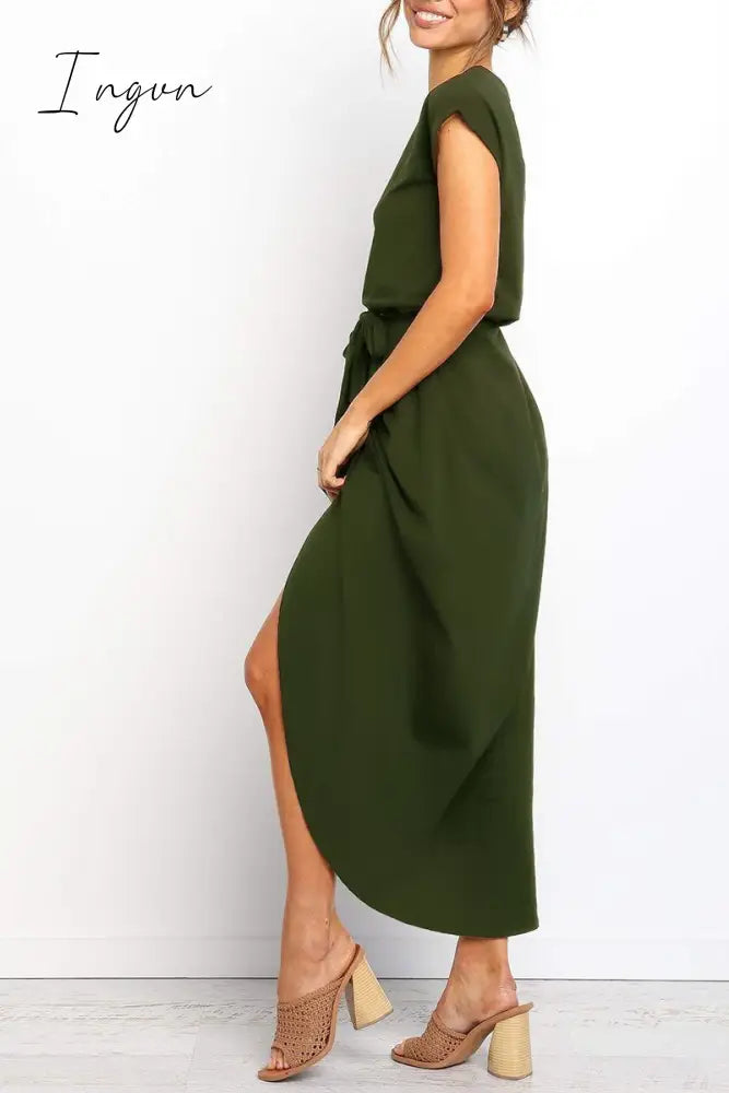 Ingvn -  After Midnight Ankle Length Midi Dress(4 Colors)