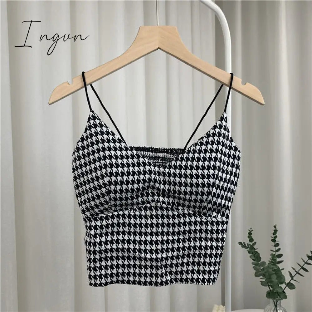 Ingvn - Y2k Tops Women Corset Top Korean Fashion Leopard Crop Top Camis Streetwear Sexy Tank Top Coquette 2023  Summer New