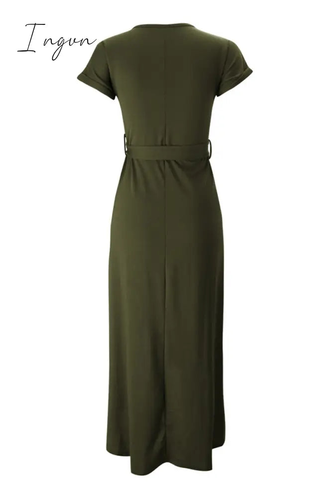 Ingvn -  After Midnight Ankle Length Midi Dress(4 Colors)