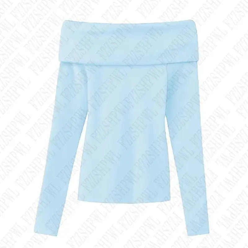Sexy Punk Y2k Long sleeve Crop Top One shoulder Harajuku Grunge Goth Pullover Streetwear Hip Hop Baby Tee Retro Fashion Top EMO