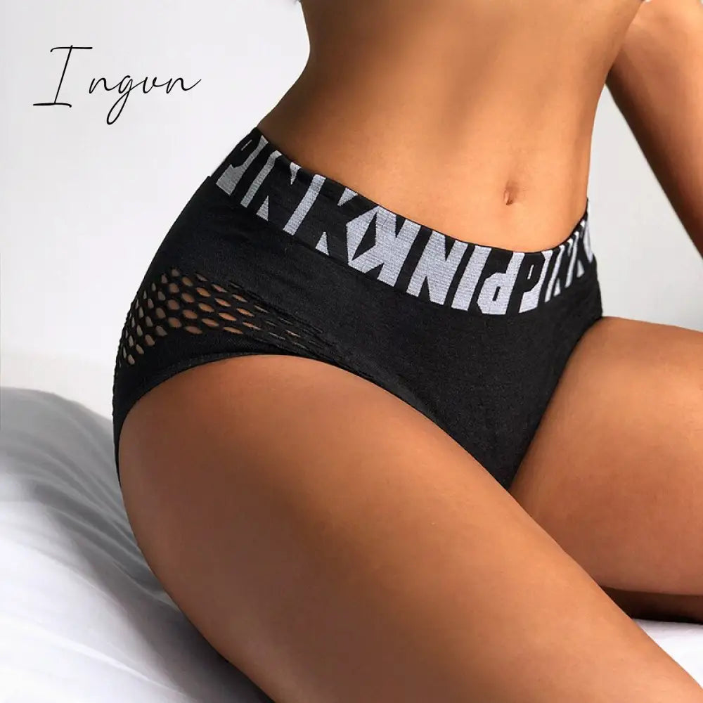 Ingvn - Sporty Style Briefs Women's Panties Sexy Seamless Underwear Sport Briefs Yoga Body Shaper Underpant Bodyslim Intimates Lingerie