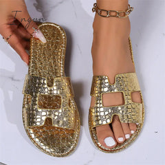 Ingvn - Casual Patchwork Solid Color Round Comfortable Shoes