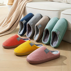 Cozy Plush Slippers - Soft, Warm, and Comfortable Indoor Shoes with Slip-Resistant Soles for Home, Lounge, and Relaxation - Perfect for Cold Winter Days