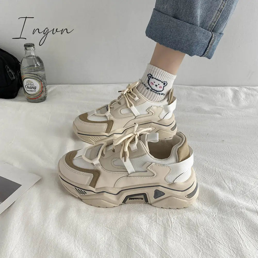 Ingvn - Aesthetic Fashion Platform Sneakers