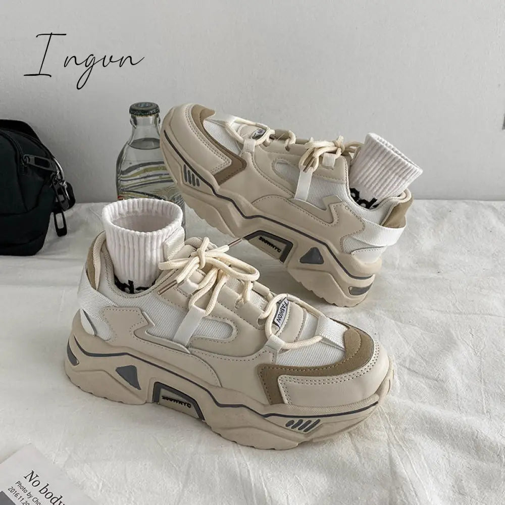 Ingvn - Aesthetic Fashion Platform Sneakers