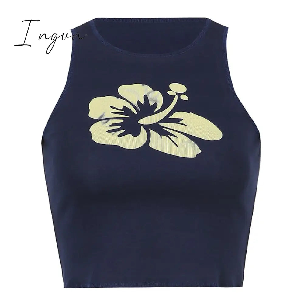 Ingvn - 80s fashion 21 Style Sexy Vintage Strappy Y2K Halter Crop Top Women Summer 90s Backless Cami Tops Tees Ladies Fashion Fitness Camisole Party