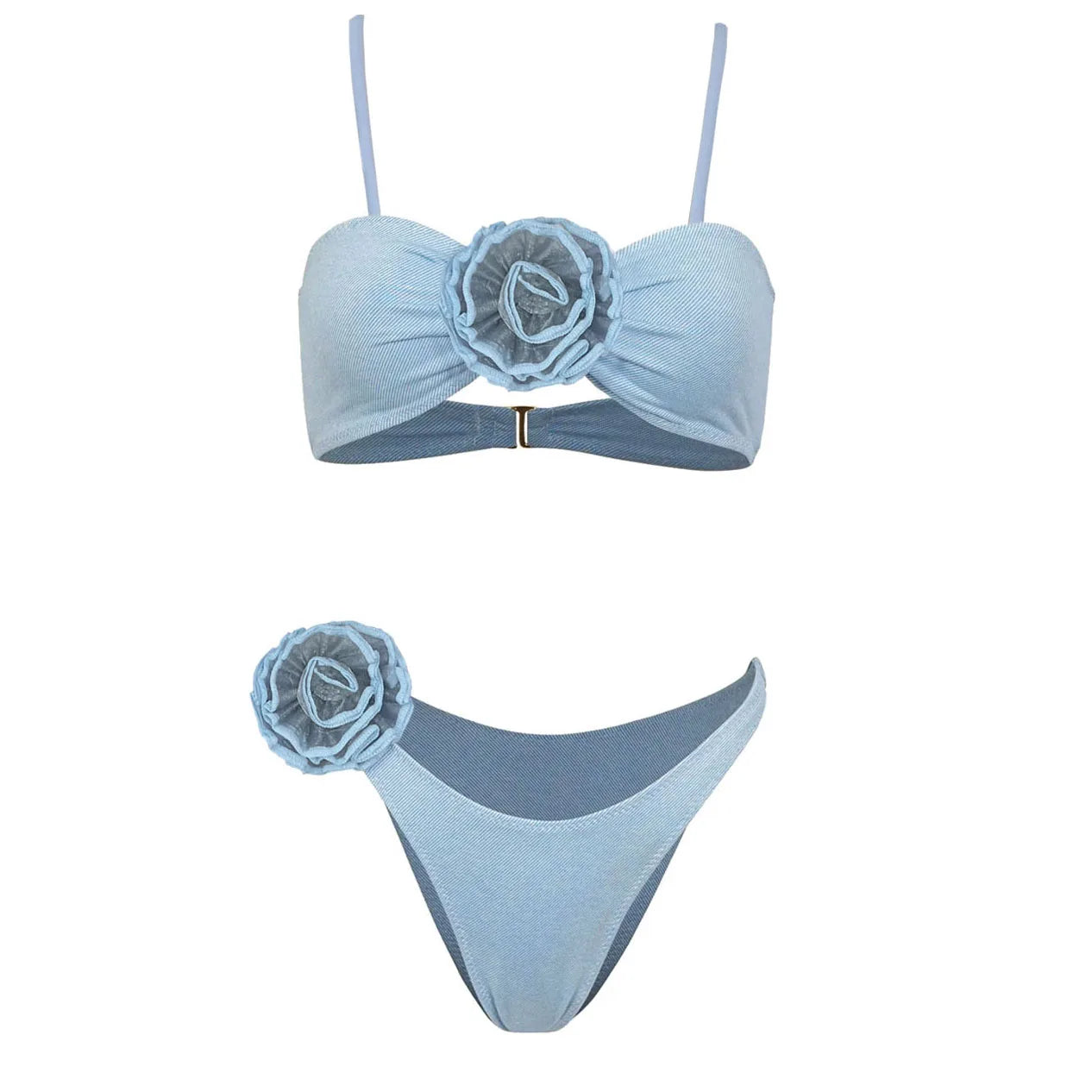 Floral Bikini Set Women Swimsuit High Waist Bikini Push Up Bikinis Sexy Bathing Suit Beachwear Print Biquini Female  Beach