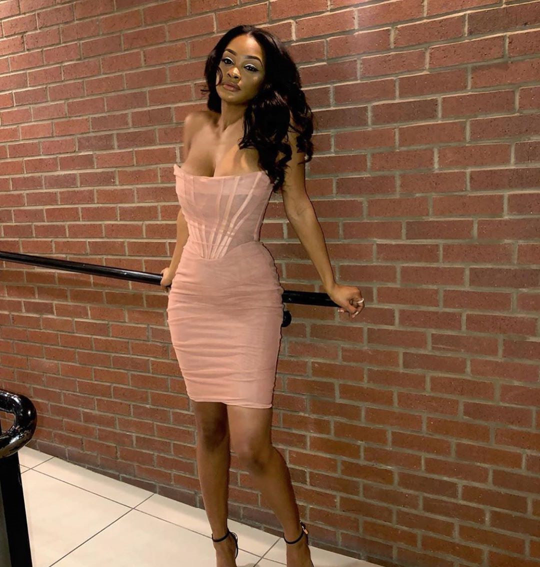 Elegant Corset Bustier Bone Ruched Mesh Midi Dresses Party Night Club Sexy Backless Strapless Summer Dress Bodycon