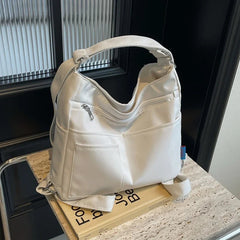 Ingvn  Casual Nylon Large Capacity Ladies Crossbody Bags Shoulder Bags for Women Zipper Basic Style  Bolso Mujer