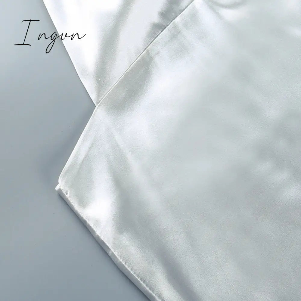 Ingvn - Sexy Hollow Out Bandage Women Dress White Asymmetrical High Waist Mini Dress Women Spring Skinny Fashion Streetwear