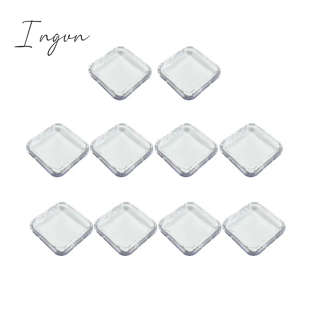 10Pcs Press on Nail Storage Box False Nail Packaging Box for Home Use