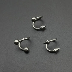 Ingvn  Shape 316L Stainless Steel Lip Piercing Nose Ring Helix Piercing Cartilage Earring Body Piercing Vajinal Jewelry 16G