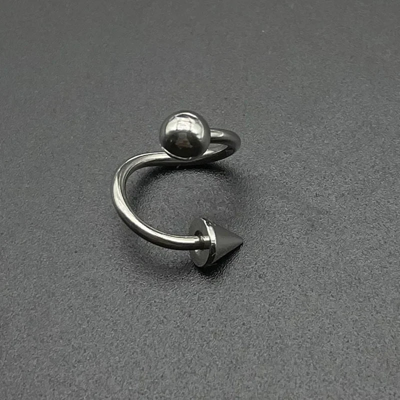 Ingvn  Shape 316L Stainless Steel Lip Piercing Nose Ring Helix Piercing Cartilage Earring Body Piercing Vajinal Jewelry 16G