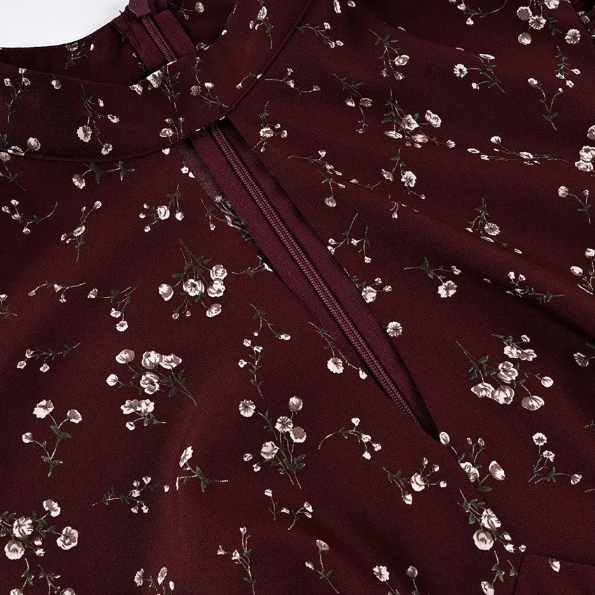 Ingvn  Spring Summer Women's Clothing Deep V Neck Short Sleeve Slim Long Dress For Woman Polyester High Waist Elegant Floral Bodycon