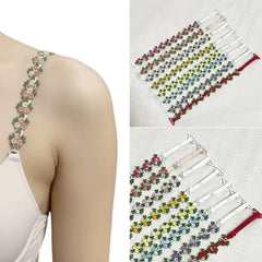 Ingvn  Creative Gift Removable Floral Bra Straps Lace Anti-slip Floral Shoulder Belts Decorative Adjustable Shoulder Straps