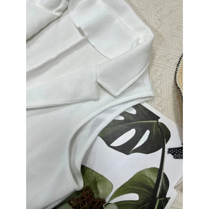 Ingvn  Women's Summer New Black Sleeveless Blazer Vest Stand Collar Open Front Cardigan Casual Office Outerwear