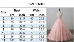 Ingvn - Pink O-Neck Appliques Ball Gown Quinceanera Dresses Beaded Masquerade Birthday Party Dress Customized Sweet Vestidos De 15 Anos
