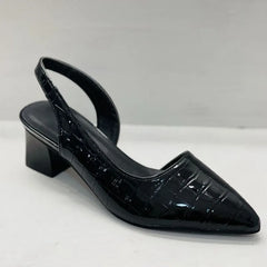 Ingvn  Plus Size 36-43 Shoes Women's Sandals Summer Women's Pointed Toes Pumps Mid Chunky Heels Slingback Vintage Lady Female Slippers