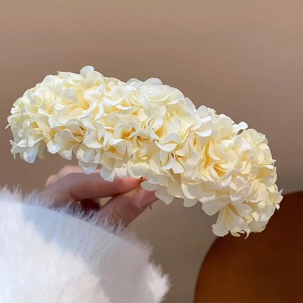 Ingvn  Red Flower Hairpin Super Fairy Wedding Bridal Hair Ornament Vintage Traditional Hair Accessory Updo Hairstyles