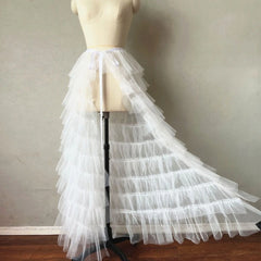 Ingvn  Women Solid Casual Skirt Sweet Lolita Style Ruffle Balletcore Fairy Prom Party A Line Dresses Faldas Mujer