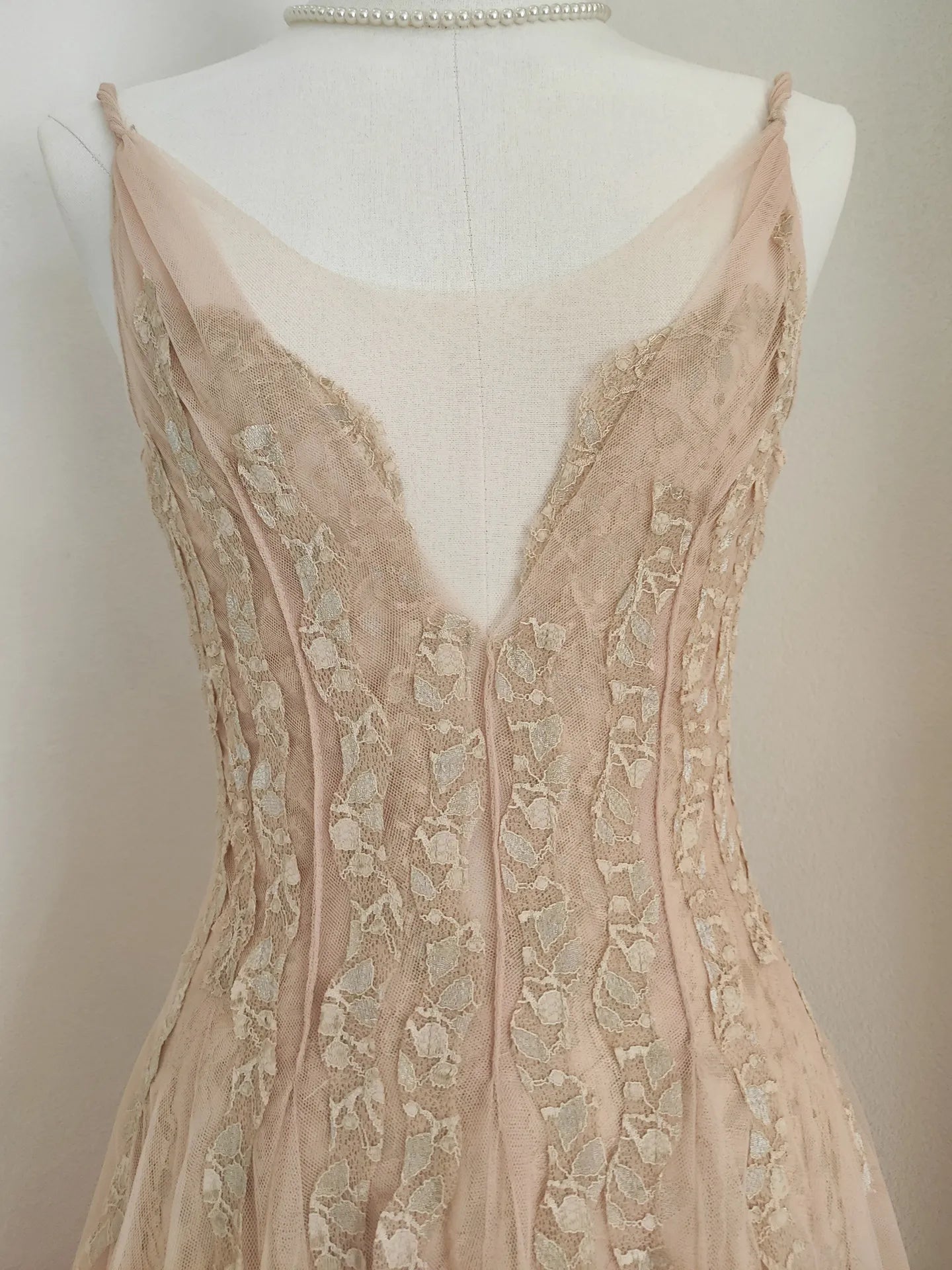 Ingvn  French Elegant Temperament Lace Embroidered Mesh Spliced Sleeveless V-neck High Waist Slim Long Evening Dress Women Summer