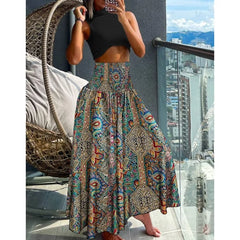 Ingvn  A large quantity of summer clothing and new half length vacation skirts in stock for the summer of 24  long skirts for women