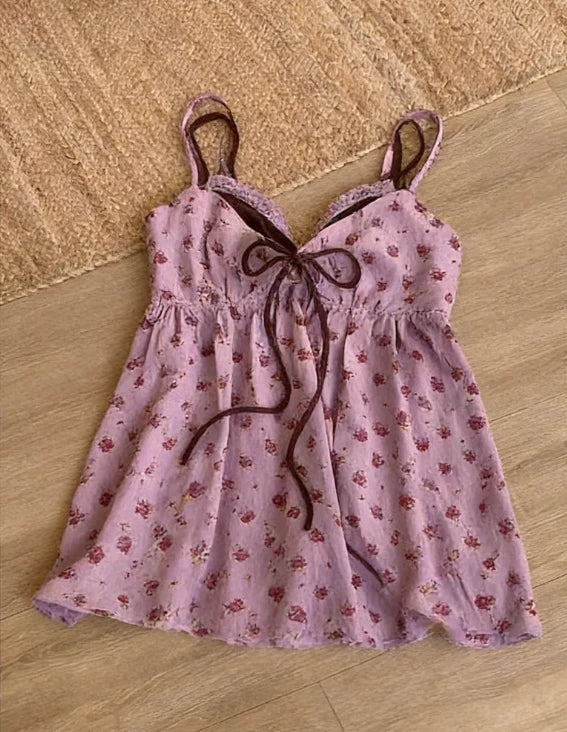 Ingvn  Summer Sweet Lolita Blouse Women Japanese Y2K Cute Sleeveless Shirt Harajuku Fairy Princess Aesthetic Tops Chic