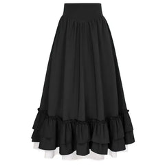 Ingvn  Japanese Sweet Lolita Skirt Women Kawaii Cake Ruffle High Waist Mini Skirt Female Ballet Y2K Party Casual Streetwear Skirts