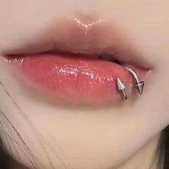 Ingvn  Shape 316L Stainless Steel Lip Piercing Nose Ring Helix Piercing Cartilage Earring Body Piercing Vajinal Jewelry 16G