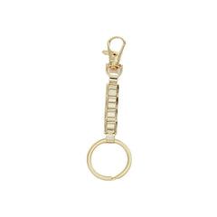 Ingvn  New Silver Color Italian Charm Key Chain Stainless Steel Detachable Removable Key Ring DIY Bag Charms Gifts