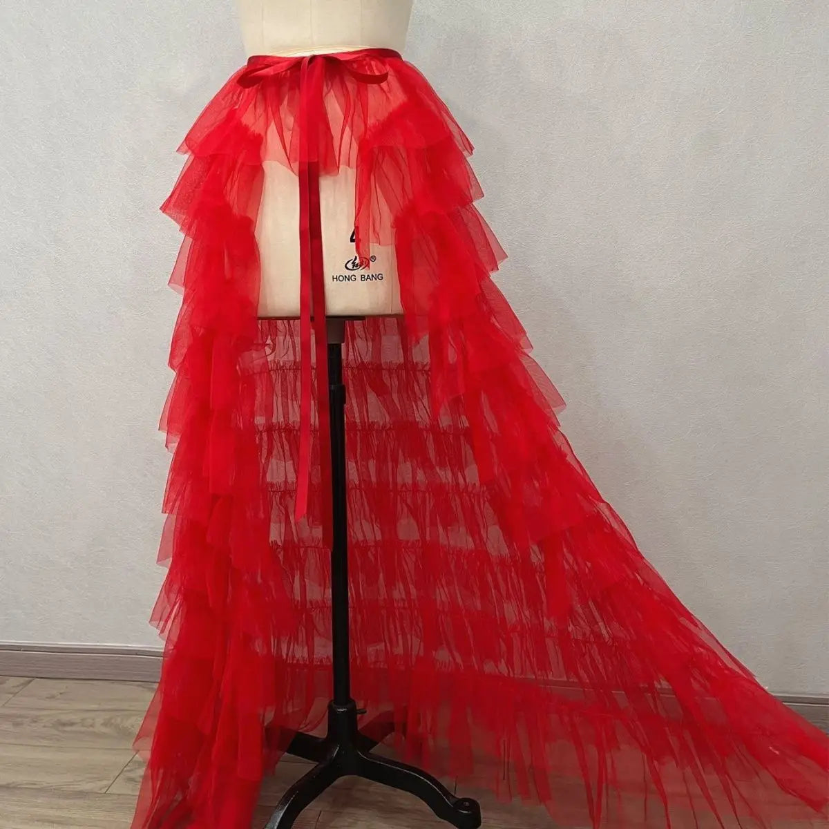Ingvn  Women Solid Casual Skirt Sweet Lolita Style Ruffle Balletcore Fairy Prom Party A Line Dresses Faldas Mujer