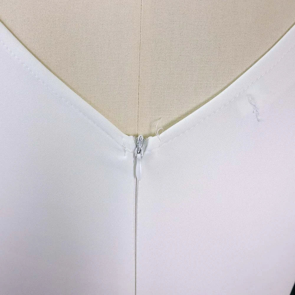 Ingvn  Ruffles Bodycon Dresses for Women Sleeveless Peplum Slit O Neck Spring Summer Office Ladies Elegant Fashion Date Daily Dress New