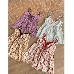 Ingvn  Summer Sweet Lolita Blouse Women Japanese Y2K Cute Sleeveless Shirt Harajuku Fairy Princess Aesthetic Tops Chic