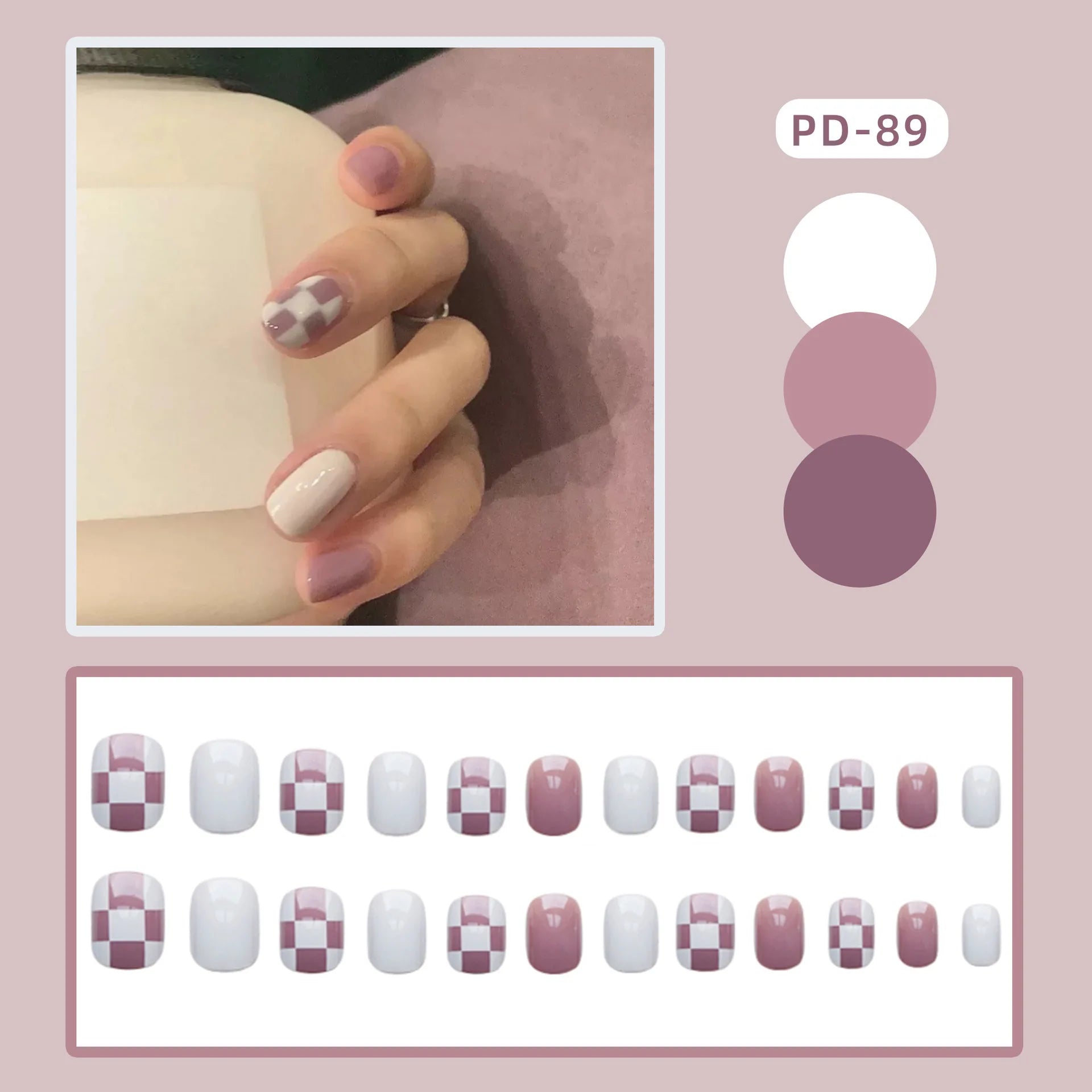 24pcs Lemon Short Wear Tips Nail False Patch Press on Nails Supplies for Professionals Artifical Fake Nails Faux Ongles Uñas