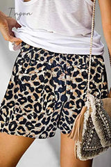 Ingvn - Summer Loose Print Shorts