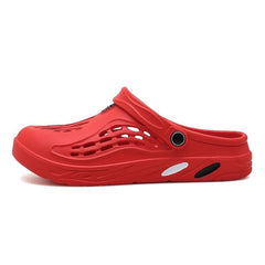 Clogs Men Sandals Men Shoe Summer Fang Man Hoof Thongs Stamp Garden Beach Black Big Size Slippers for Men's Shoes
