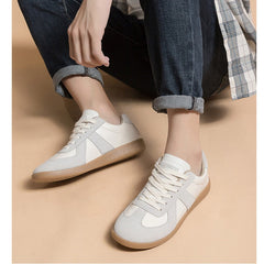 Men's Casual Shoes Vintage German Training Shoes Lace-up Light and Comfortable Sneakers Skateboard Running Shoes for Women