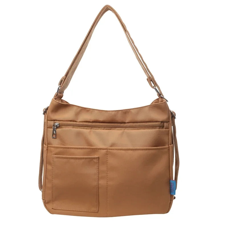 Ingvn  Casual Nylon Large Capacity Ladies Crossbody Bags Shoulder Bags for Women Zipper Basic Style  Bolso Mujer
