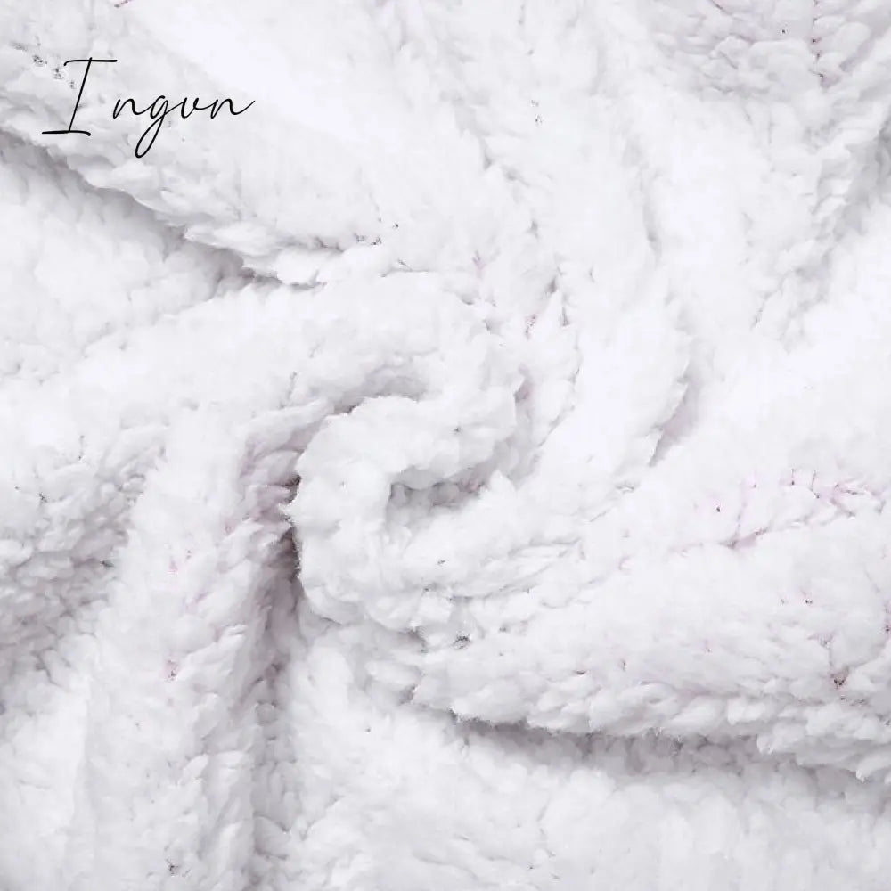 Ingvn - Oversized Wearable Blanket Flannel Thick Soft Warm Long Hoodie Blanket Big Hooded Sweatshirt Hoodie Blanket for Adults Women Girls Teenagers Teens Men Black