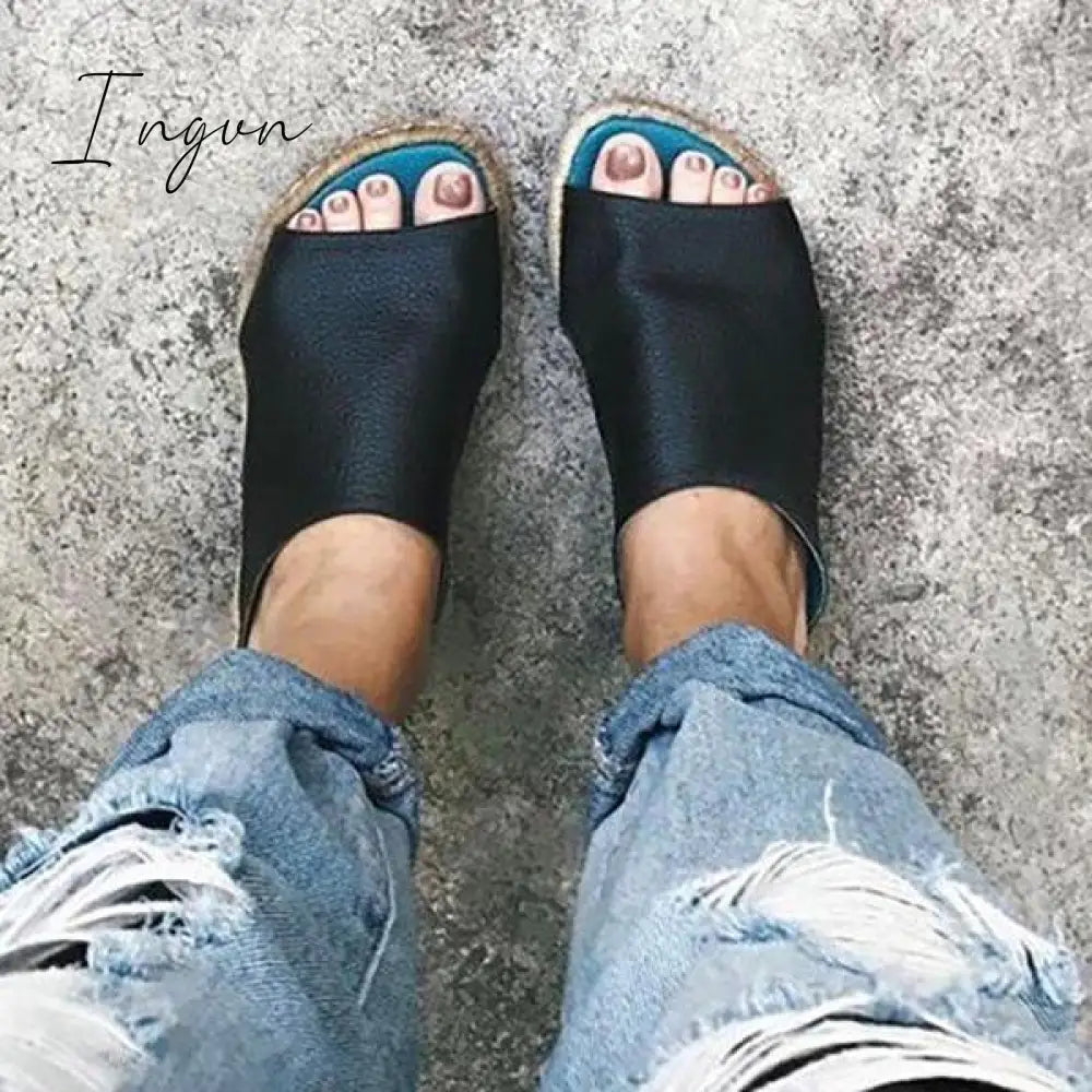 Ingvn - Summer Casual Comfy Slip On Sandals