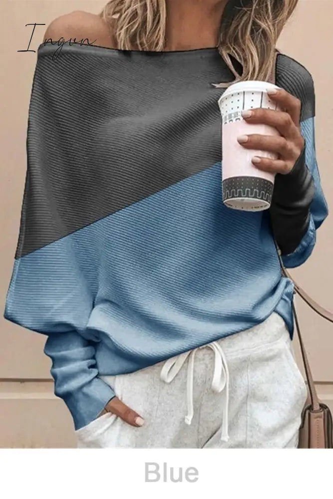 Ingvn -  Comfy Off-Shoulder T-shirt(5 Colors)