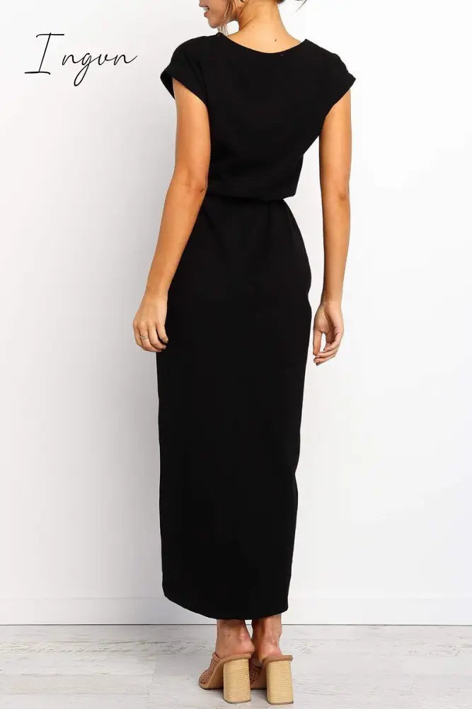 Ingvn -  After Midnight Ankle Length Midi Dress(4 Colors)