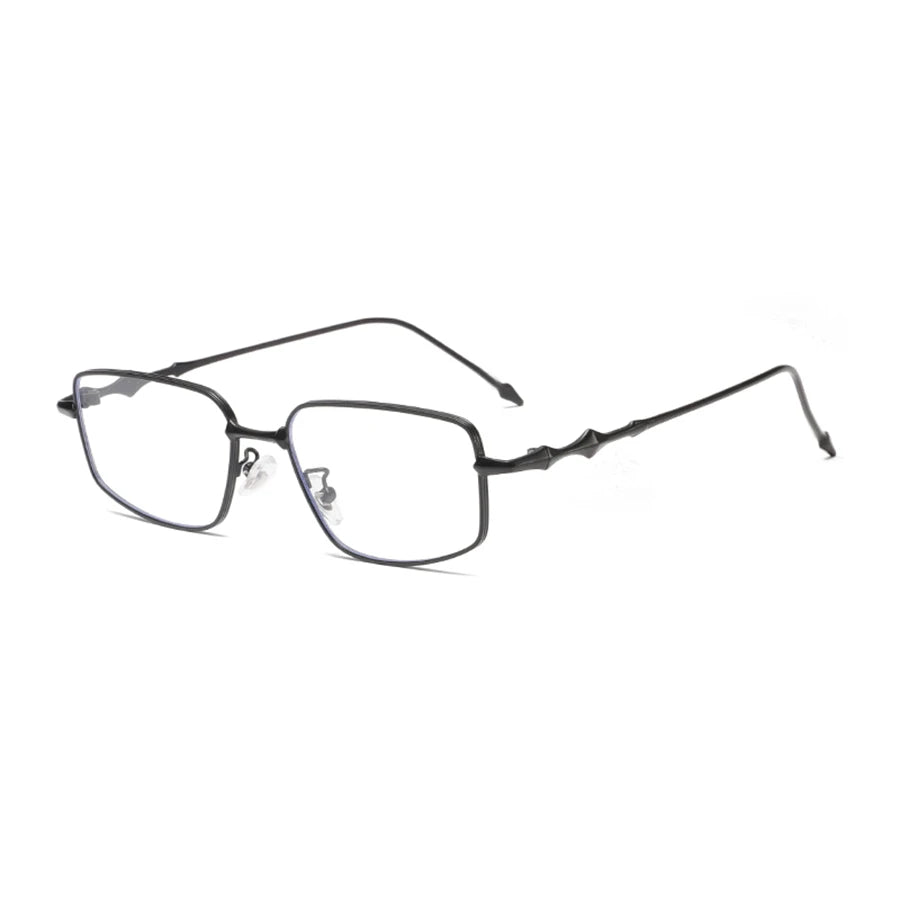 INGVN  Rectangle Sunglasses Women Retro Metal Square Men Glasses Luxury Design Eyewear Frames Gold Silver Dark Shades Travel Sun Glass