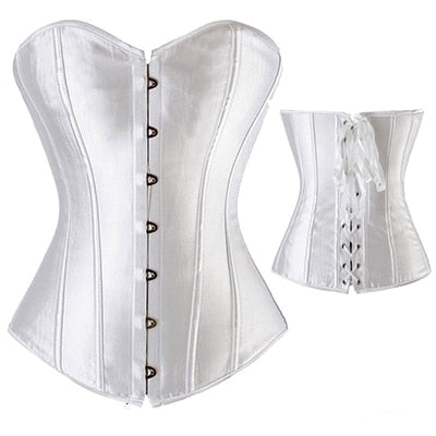 Plus Size Bustier Corsets Gothic Lace Up Binders and Shapers Overbust Body Shapewear Women Sexy Slimming Waist Trainer Boned 6XL