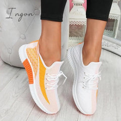 Ingvn - Breathable Lightweight Lace-Up Sneakers