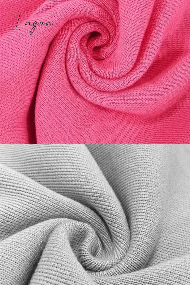 Ingvn -  V Neck Backless Sweater Dress(5 Colors)
