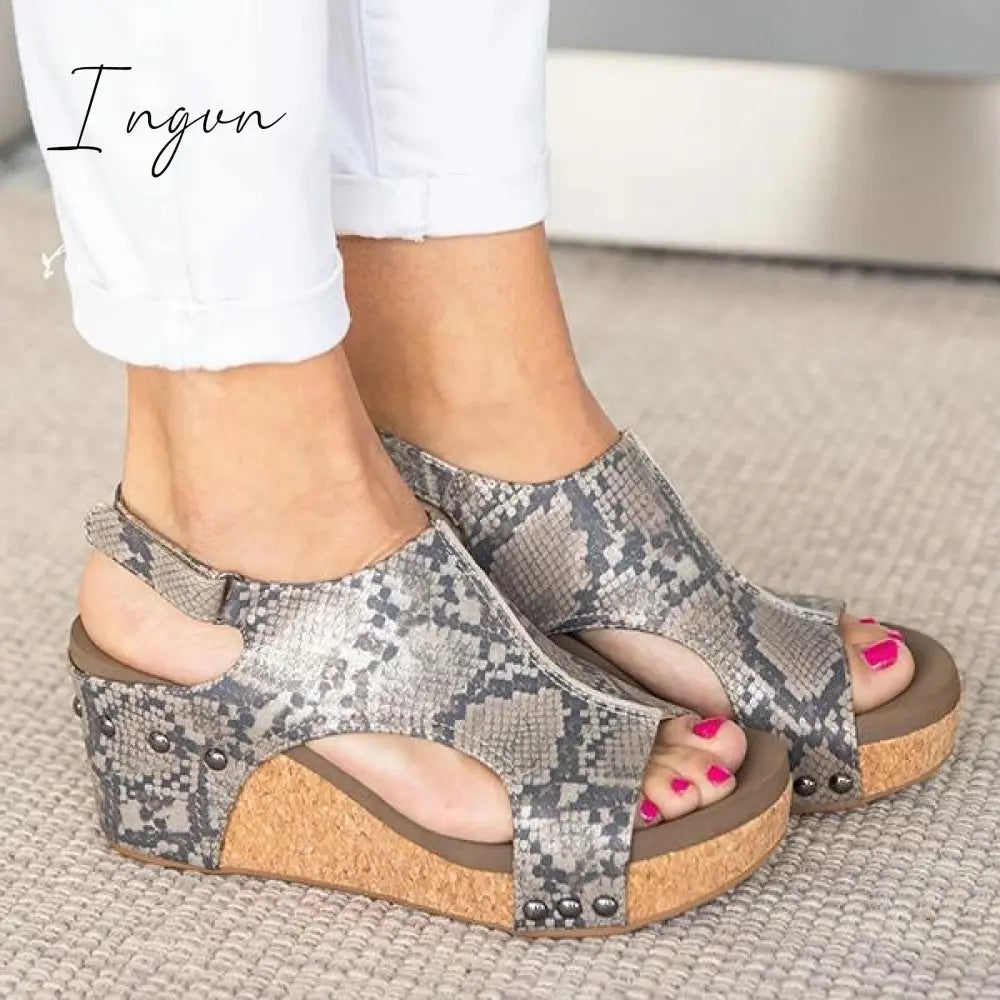 Ingvn - Women Fashion Comfy Wedges