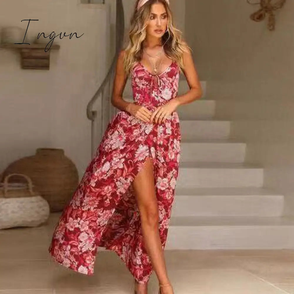 Ingvn - New European and American women's dress in spring and summer