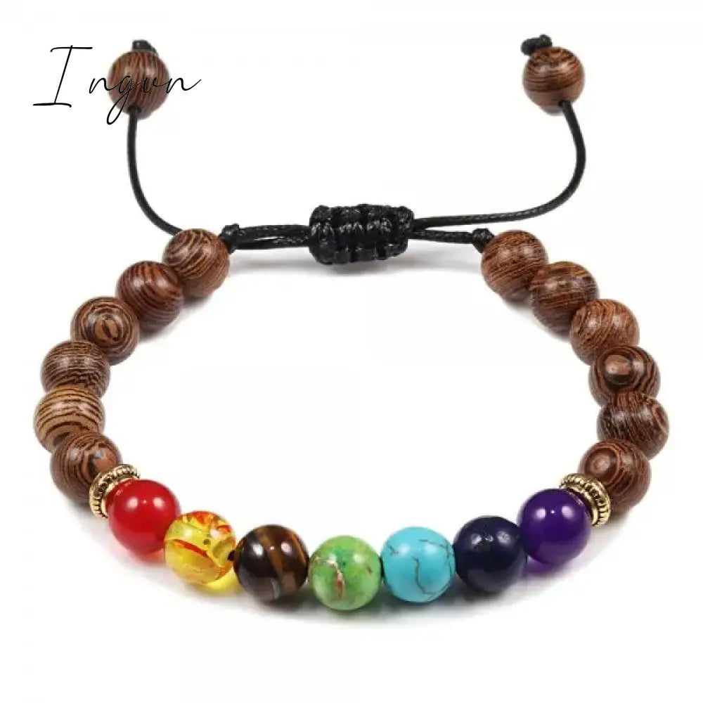 Charm Imitation Natural Stone Beaded Bracelet for Women Men Tiger Eye Beads Adjustable Bracelets Couple Friendship Party Jewelry